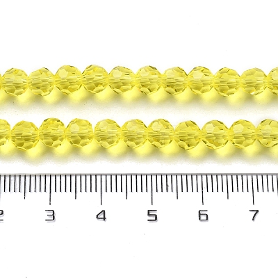 Transparent Glass Bead Strands X-GLAA-G013-6mm-68-1