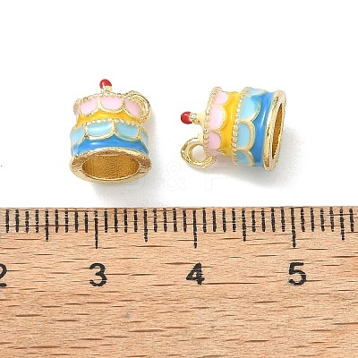 Alloy Enamel Pendants FIND-G108-02C-G-1
