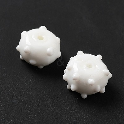 Handmade Bumpy Lampwork Beads LAMP-E023-06H-1
