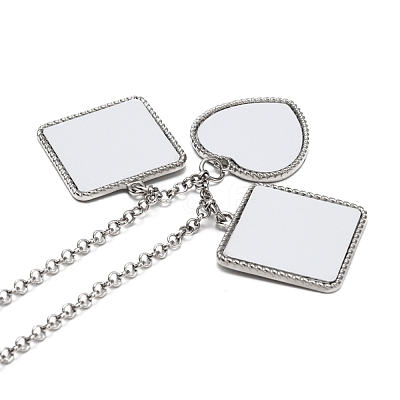Sublimation Blank Bracelet Making DIY-WH0325-95P-1