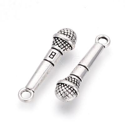 Tibetan Style Alloy Pendants TIBE-S309-86AS-RS-1