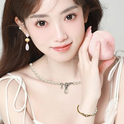 54Pcs 3 Styles Natural Cultured Freshwater Pearl Beads PEAR-AR0001-01-1