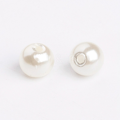 Imitation Pearl Acrylic Beads X-12A-9282-1