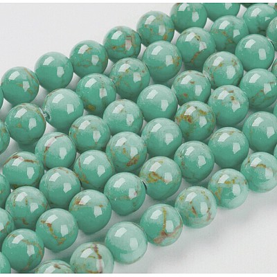 Synthetic Turquoise Beads X-G-H1144-1-1