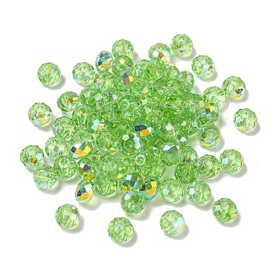 Electroplate Glass Beads EGLA-Z004-01A-06-1