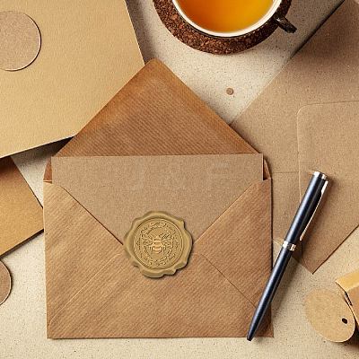 Adhesive Wax Seal Stickers DIY-CP0010-58D-1