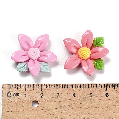Opaque Resin Cabochons RESI-Z044-01A-1