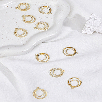 10Pcs Alloy Pendants FIND-LP0005-43-1