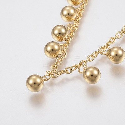 304 Stainless Steel Anklets AJEW-G016-02-1