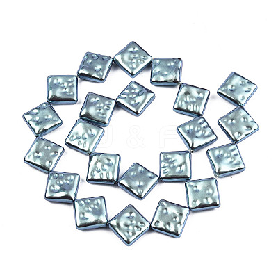 ABS Plastic Imitation Pearl Beads Strands KY-N015-05-A02-1