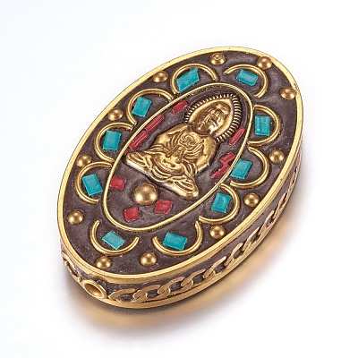 Handmade Indonesia Beads IPDL-F022-51C-1