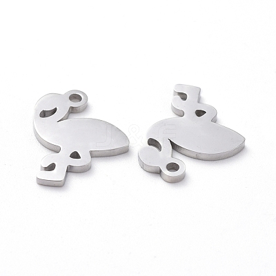 Tarnish Resistant 304 Stainless Steel Charms X-STAS-G215-02P-1