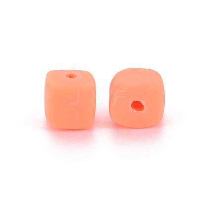 Handmade Polymer Clay Beads Strands X-CLAY-T020-09G-1