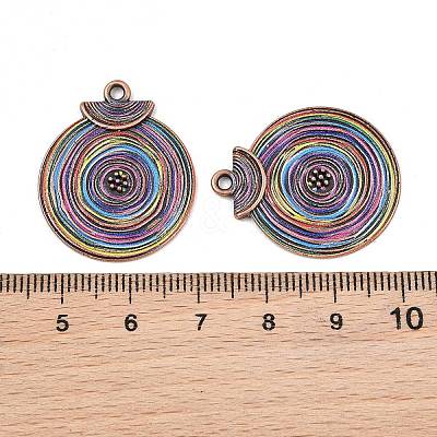 Tibetan Style Alloy Pendants AL-CBA606A-09-1