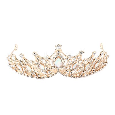 Alloy Rhinestone Hair Bands PW-WG34A4C-08-1