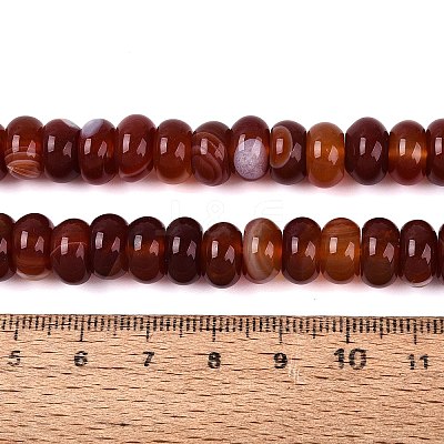 Dyed Natural Agate Beads Strands G-Q606-44B-01-1
