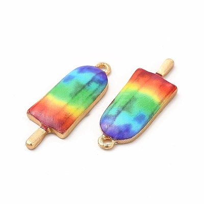Printed Alloy Pendants PALLOY-H127-04G-03-1