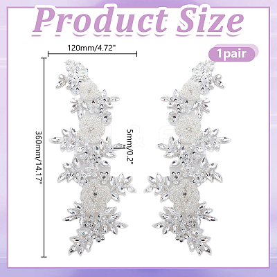 Lace Embroidery Sewing Fibre AJEW-WH0270-898B-1