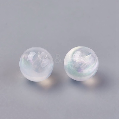 Transparency Acrylic Beads OACR-L012-A-04-1