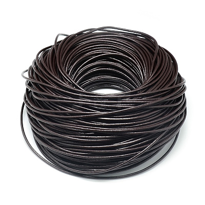 Round Cowhide Leather Cord WL-Q007-3mm-6-1