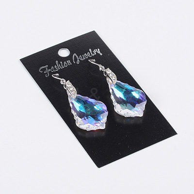 Paper Rectangle Earring Displays Cards CDIS-R008-1