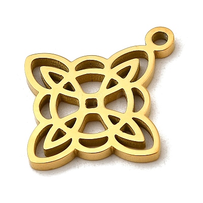 304 Stainless Steel Pendants STAS-P330-04G-1