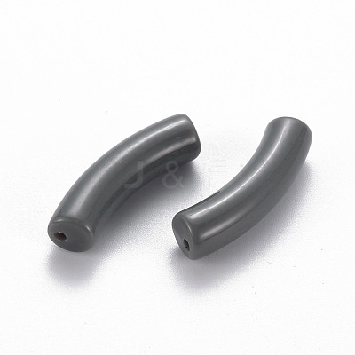 Opaque Acrylic Beads MACR-S372-002B-S037-1