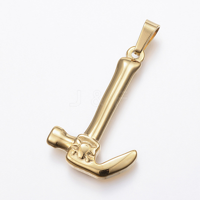Ion Plating(IP) 304 Stainless Steel Pendants STAS-K162-017G-1