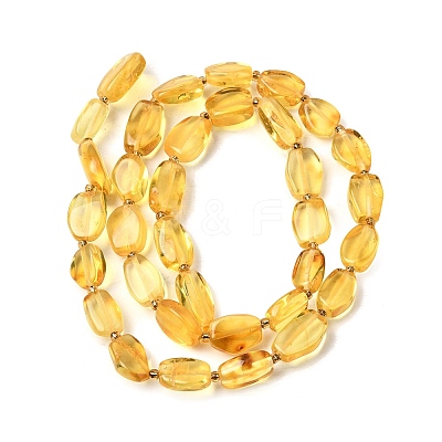 Natural Amber Beads Strands G-K376-G03-03-1