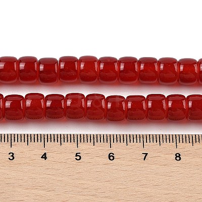Baking Plating Glass Beads Strands GLAA-H036-01I-1