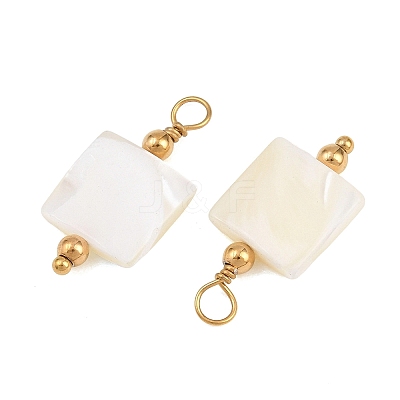 Natural Freshwater Shell Pendants SH-CBA5EEC-03G-1