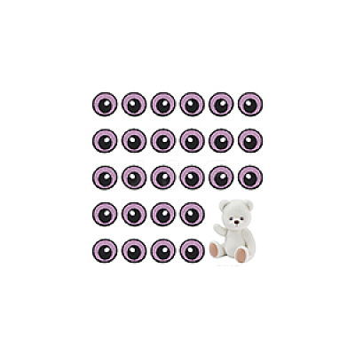 12Pairs Computerized Embroidery Cloth Self Adhesive Patches PATC-BC0001-12A-1