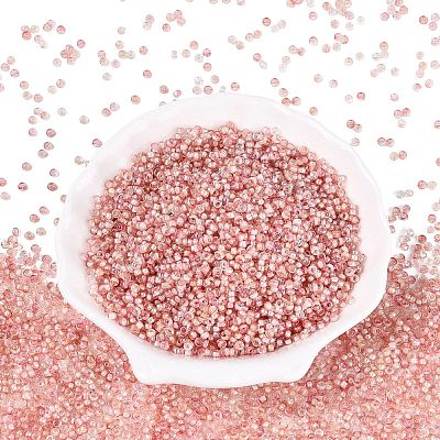 Baking Paint Glass Seed Beads SEED-Q041-03A-06-1