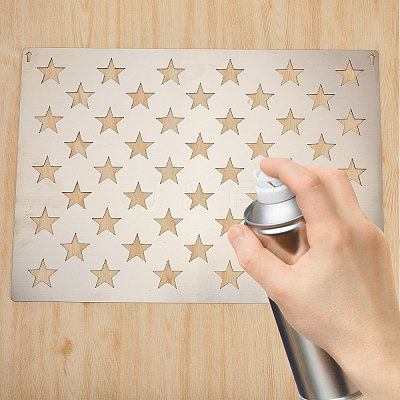 Star 201 Stainless Steel Cutting Dies Stencils DIY-WH0002-52-1