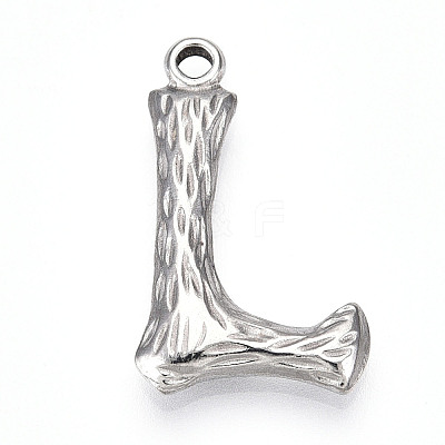 304 Stainless Steel Pendants STAS-N117-01P-L-1