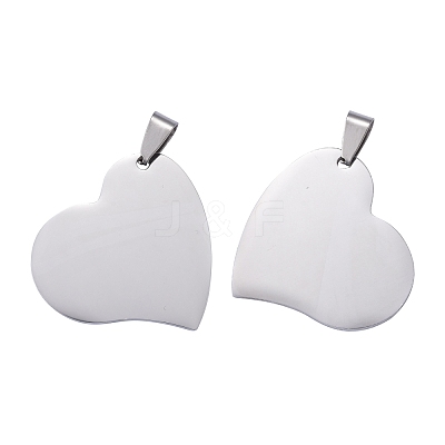 Tarnish Resistant 304 Stainless Steel Pendants STAS-I140-11S-1