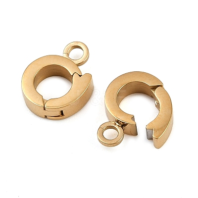 304 Stainless Steel Twister Clasps STAS-B095-04G-02-1