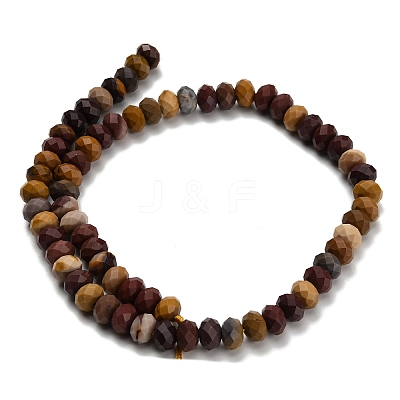 Natural Mookaite Beads Strands G-Z111-A49-1