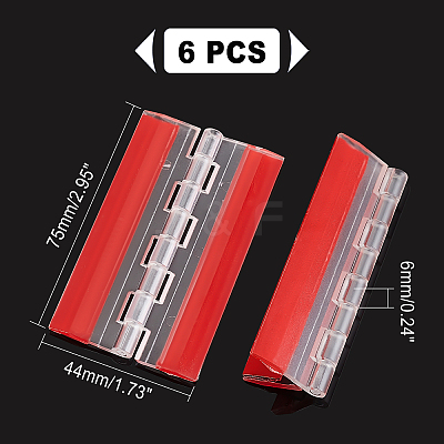 Acrylic Self Adhesive Hinge FIND-WH0096-28D-1
