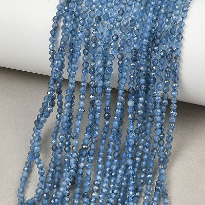 Natural Devil Blue Aquamarine Beads Strands GG-CBAF158-D01-03-1