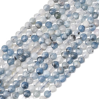 Natural Devil Blue Aquamarine Beads Strands GG-CBA9631-D11-01-1