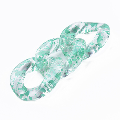 Transparent Acrylic Linking Rings OACR-N009-014A-04-1