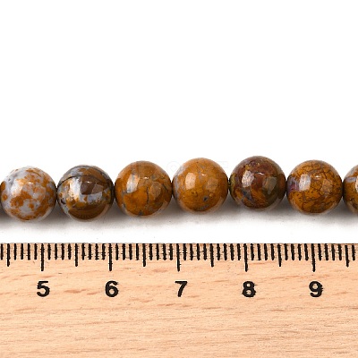 Natural African Opal Beads Strands G-S390-06-8mm-1