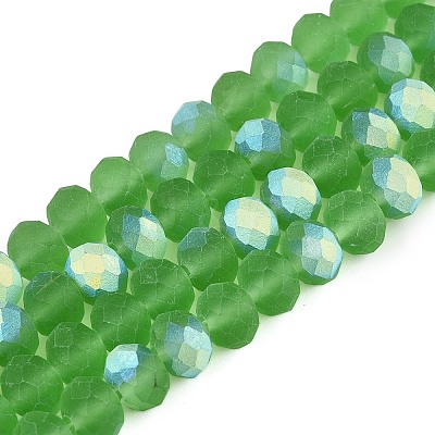 Transparent Glass Beads Strands EGLA-A044-T8mm-MB11-1