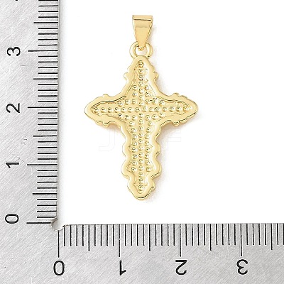 Brass & Natural White Shell Pendants SH-CBA6938-15G-01-1
