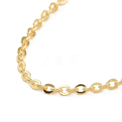 925 Sterling Silver Cable Chains Necklace for Women STER-I021-09G-1