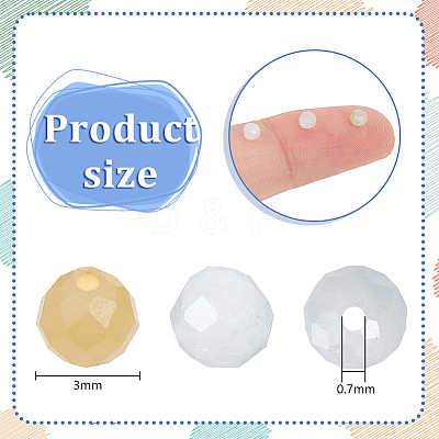 2 Strands Natural Morganite Beads Strands G-NB0004-76-1