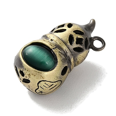 Brass Pendants KK-M284-20AB-07-1