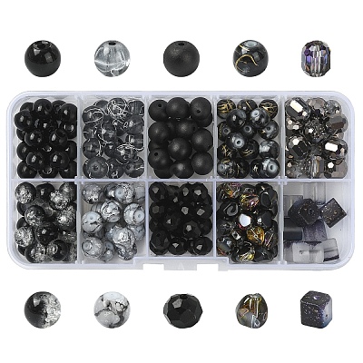 Glass Beads GLAA-YW0004-75C-1