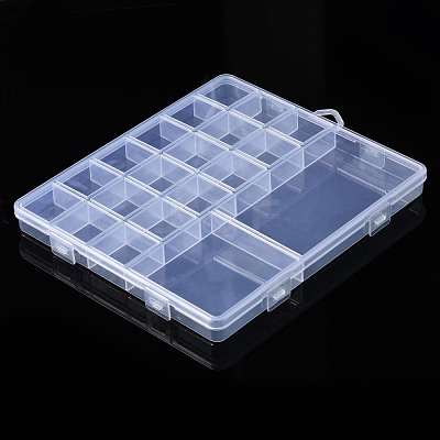 Rectangle Polypropylene(PP) Bead Storage Containers CON-S043-041-1